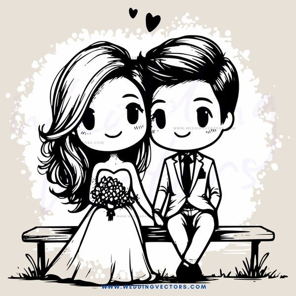 a couple sitting on a bench