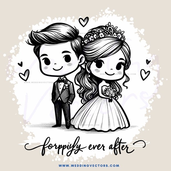 married couple posing for picture after wedding