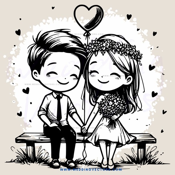love birds on a bench