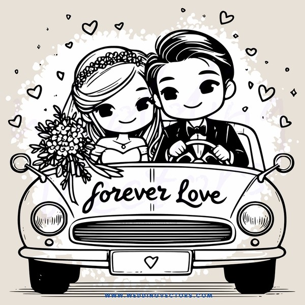 forever love cartoon