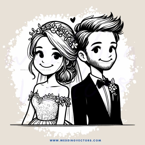 a couple smiling at each other