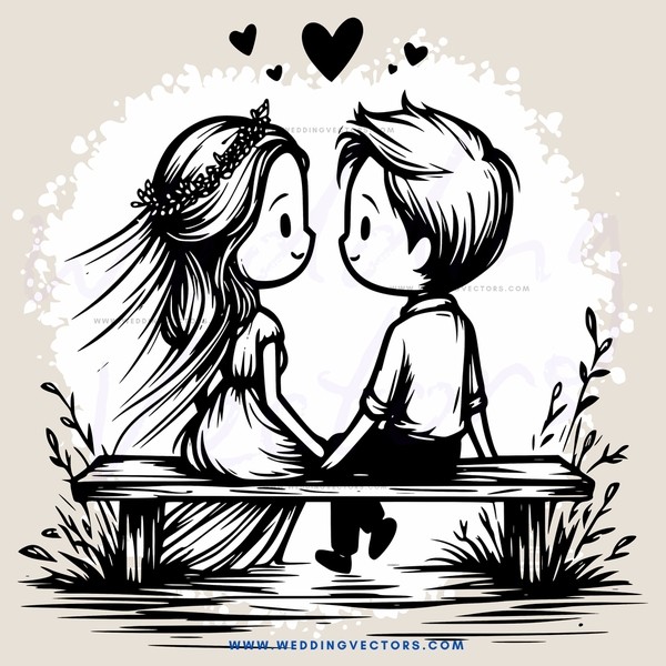 lovers' kiss