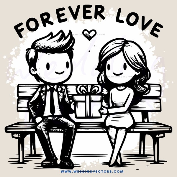 forever love couple gift set