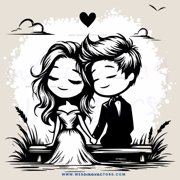 a couple in love on a boat