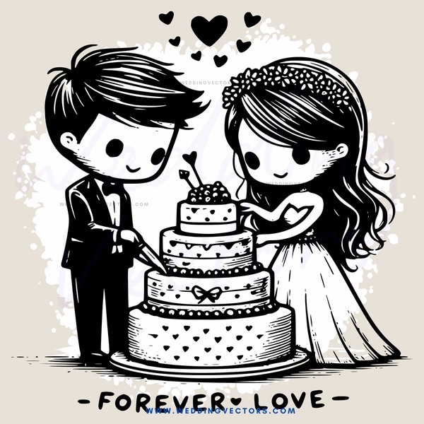 forever love cake