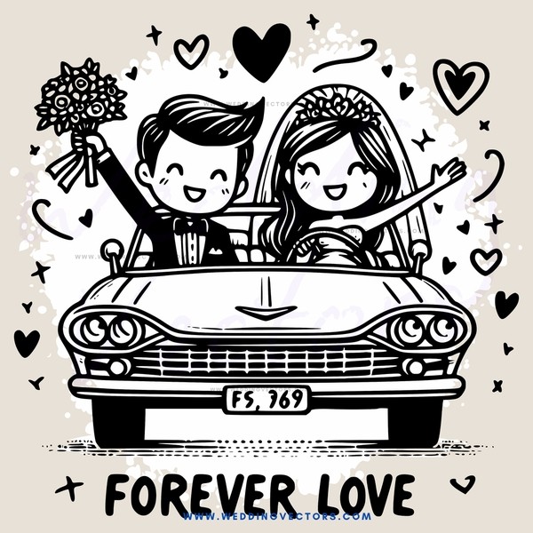 forever love car picture