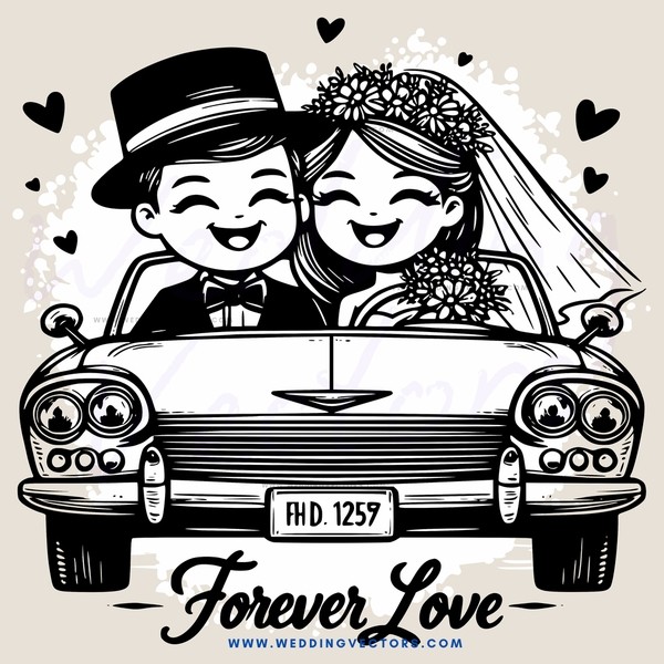 forever love car picture