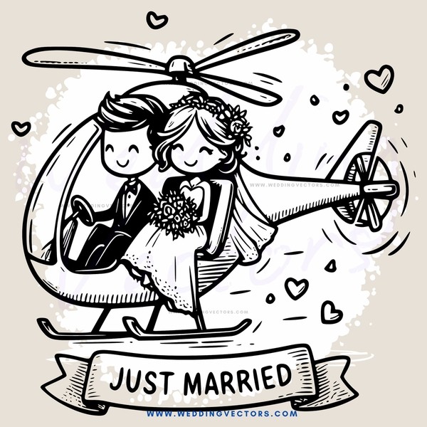 just married