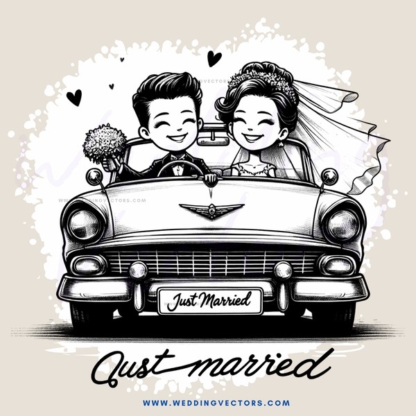 just married