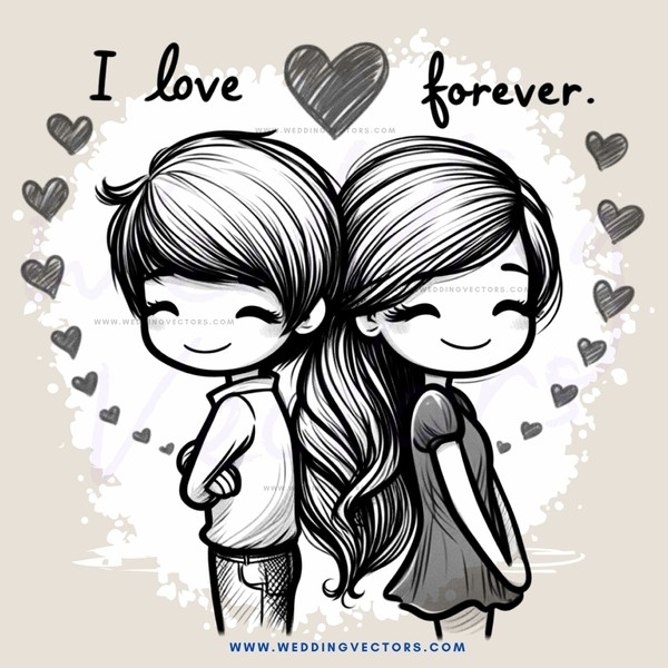 i love forever cartoon