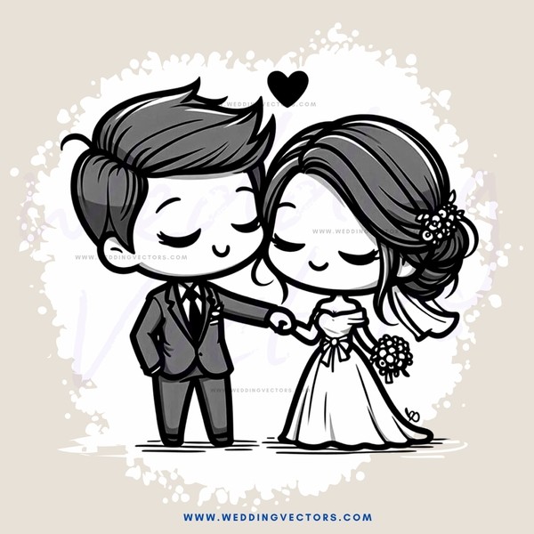 wedding couple hugging each other