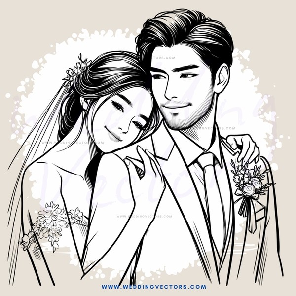 a bride and groom hugging in an engagement portrait