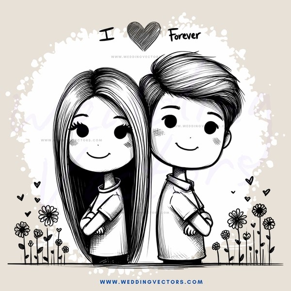 i love forever cartoon