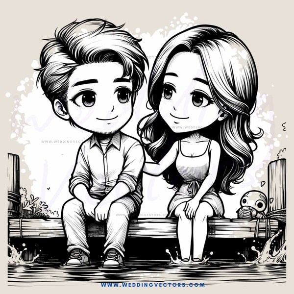 two people sitting on a bench
