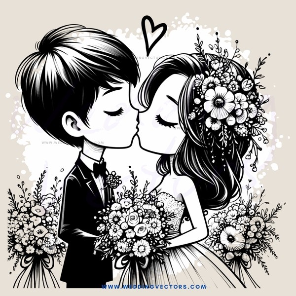 a couple sharing a kiss