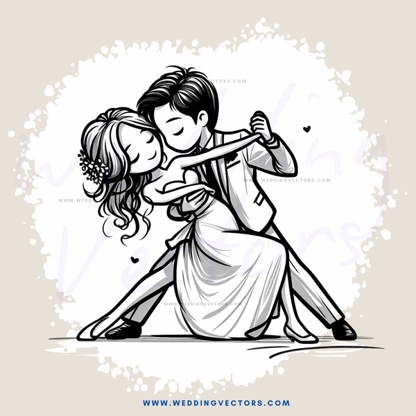 couple dancing together, very romantic and cute