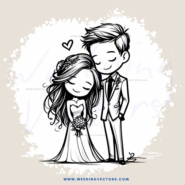 a bride and groom exchange kisses