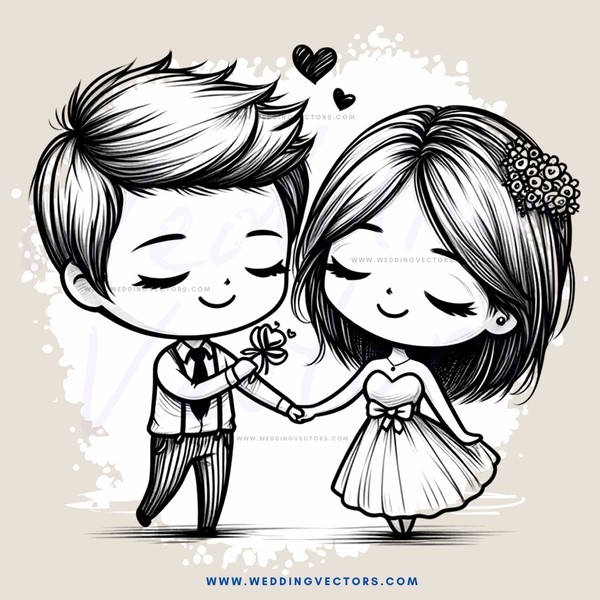 kissing boy and girl in picture