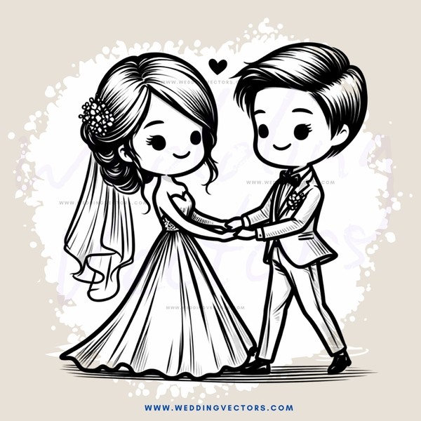 bride and groom hug