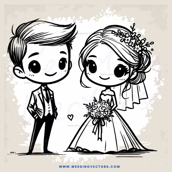 a couple in formal attire