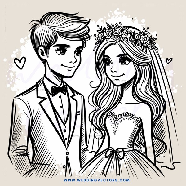 love story in black and white