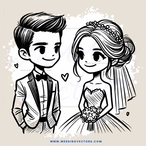 the happy couple's first day as man and wife