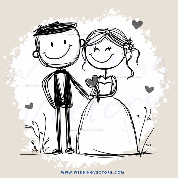 a happy couple in nature