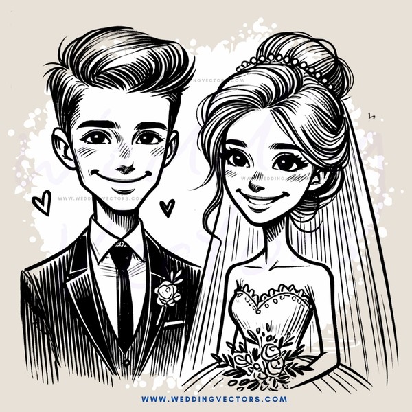 a boy and girl smile at each other's hearts with love