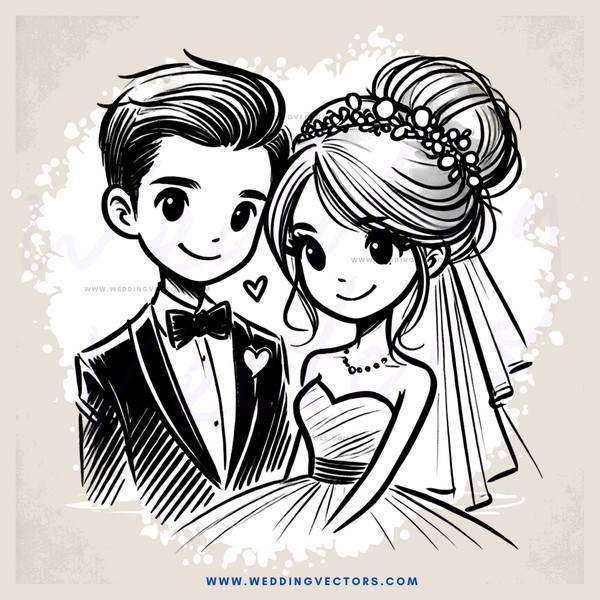 a young couple smiling for their picture