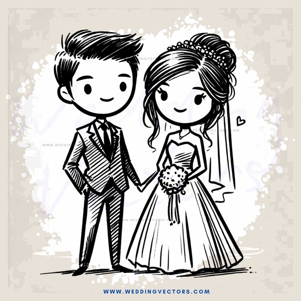 wedding animation cartoon