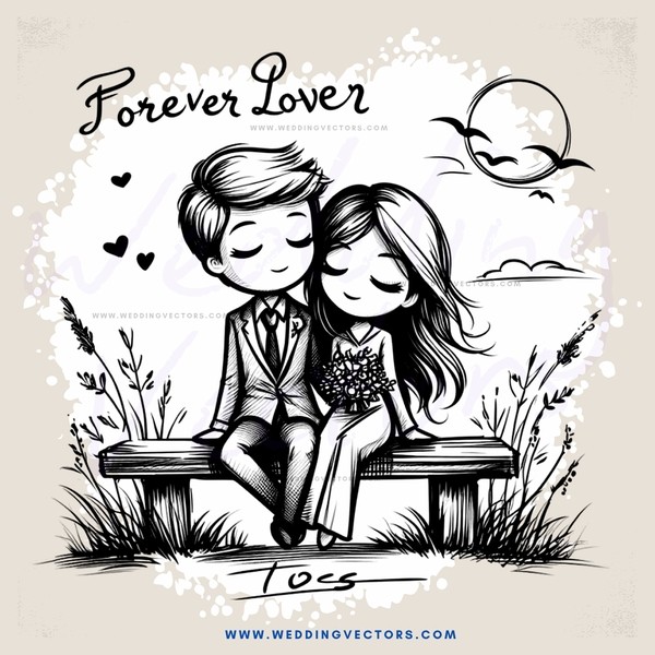 couple in love together forever