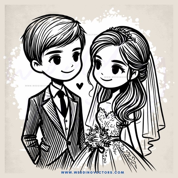 a young couple's portrait