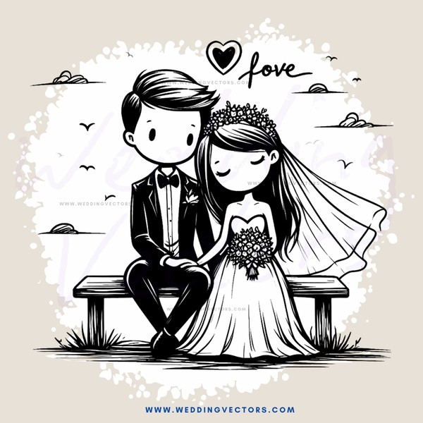 a couple sitting on a bench