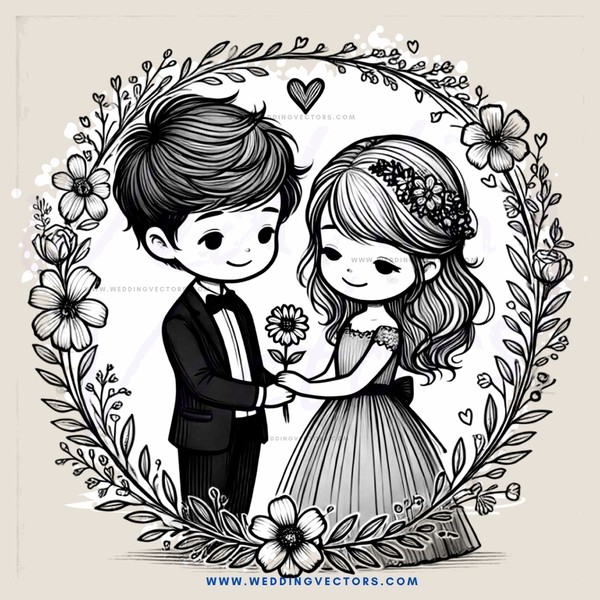 a wedding picture