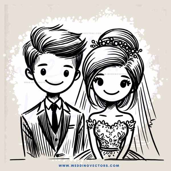 a young couple's picture