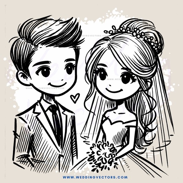 groom and bride