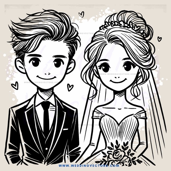 couple smiling with rings on their fingers