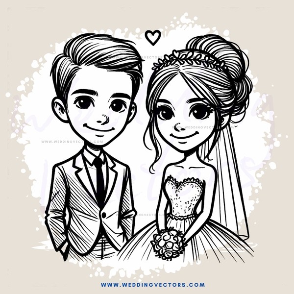 a couple with flowers in their hands