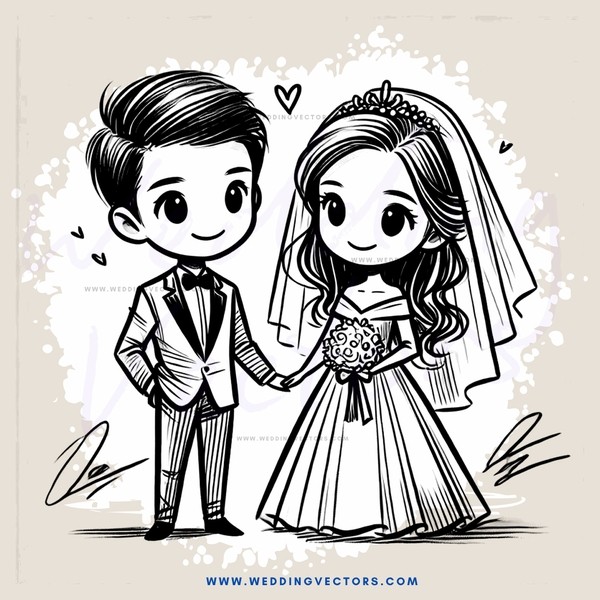 bride and groom