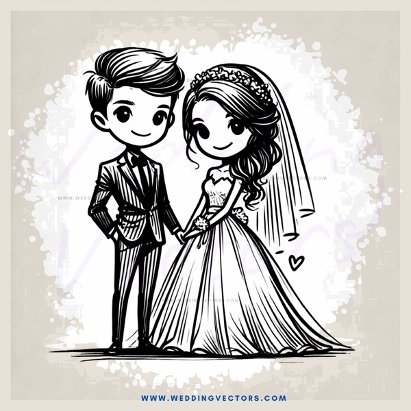 engaged couple portrait in black and white