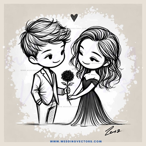 a young couple's love affair