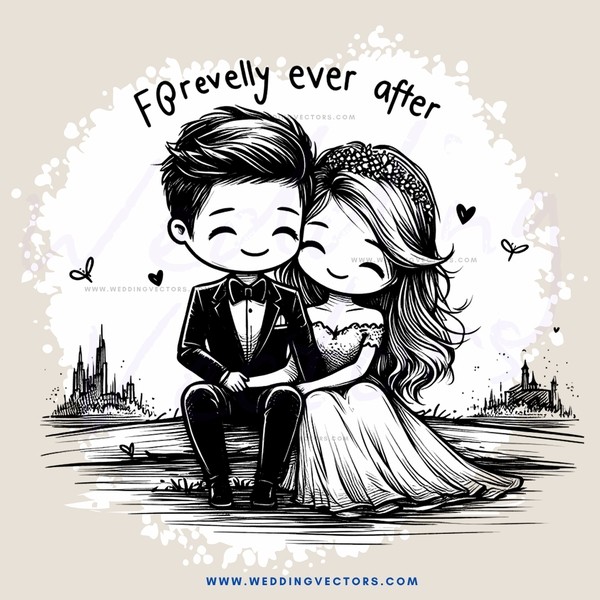 forever after romantic cartoon gif image