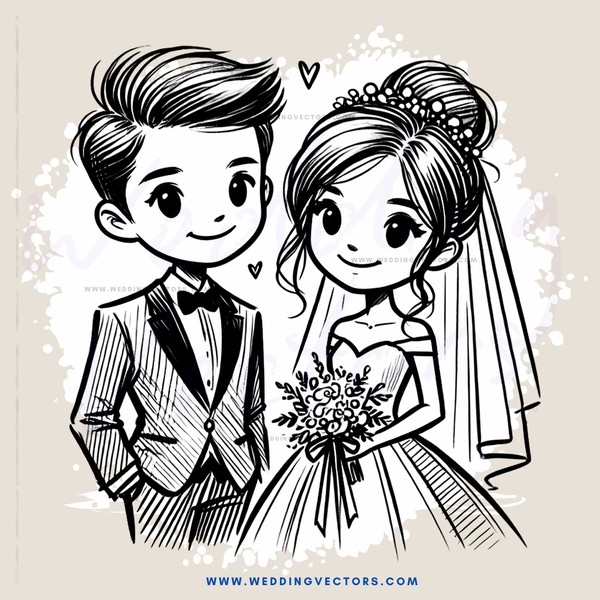 a boy and girl picture with flowers on them