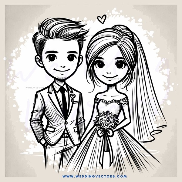 young couple smiling together