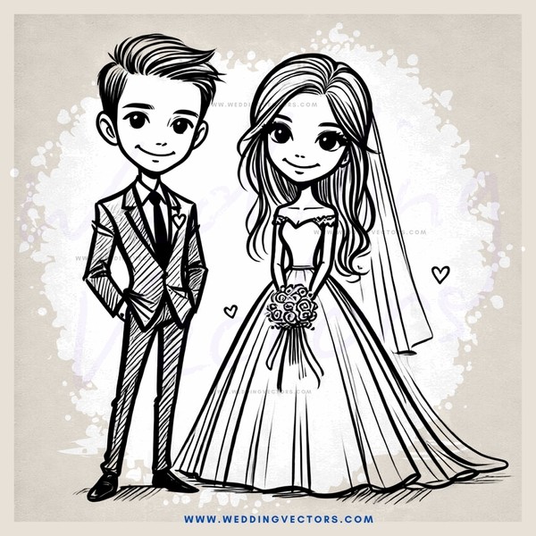 bride & groom on their special day