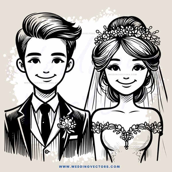 bride and groom