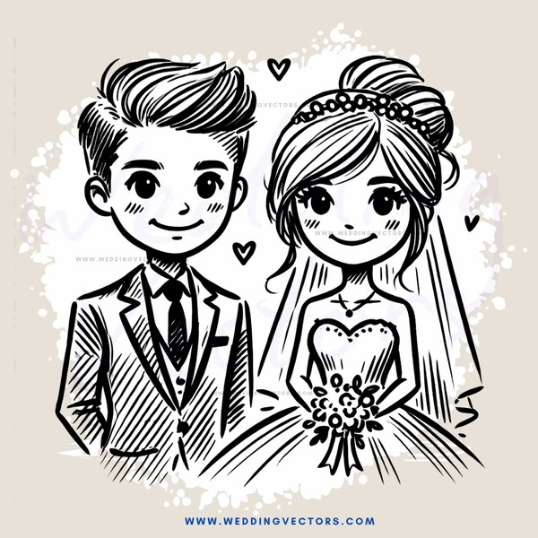 groom and bride