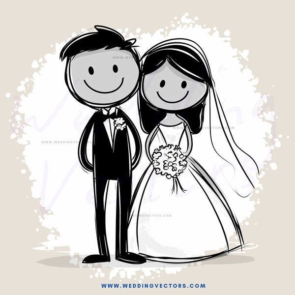 a couple standing in front of a ring
