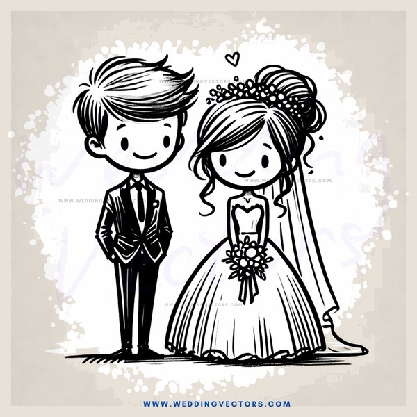 wedding picture (cartoon)