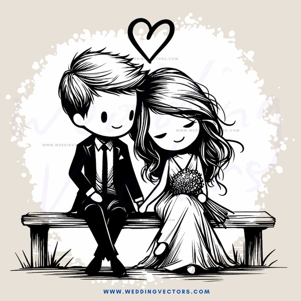 a couple sitting on a bench